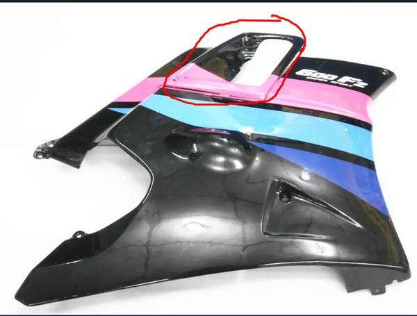 Front Fender + Small Right Side Fairing Fit for CBR600 F2 1991-1994