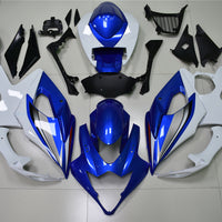 NT Aftermarket Injection ABS Plastic Fairing Fit for GSXR 1000 2005-2006 Blue White Silver N054