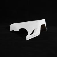NT Fiberglass Race Track Fairing Kit Fit for Ninja EX400 2018-2023 Unpainted