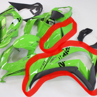 NT Aftermarket ABS Plastic Injection Mold Green Fairing Fit for  Ninja 2016-2020 ZX10R Left side replacement a015
