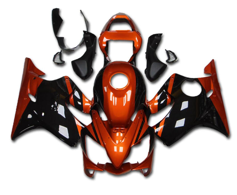 NT Fairing Fit for Honda 2001-2003 CBR600 F4i T062- Orange Black | ABS Injection