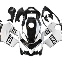 US STOCK NT Injection Bodywork Black Fairing Fit for Honda 2001-2003 CBR600 F4i White Black U065 Available in CA