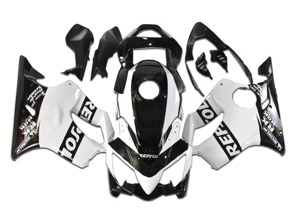 US STOCK NT Injection Bodywork Black Fairing Fit for Honda 2001-2003 CBR600 F4i White Black U065 Available in CA