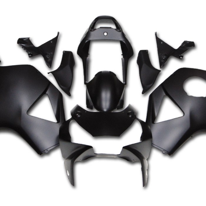 NT Injection Mold Fairing Black Kit Fit for ABS Honda CBR954RR 2002-2003 Matte Black N038