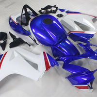 NT Injection Mold Plastic Fairing Kit Fit for Honda 2002-2012 VFR800 Blue White U013