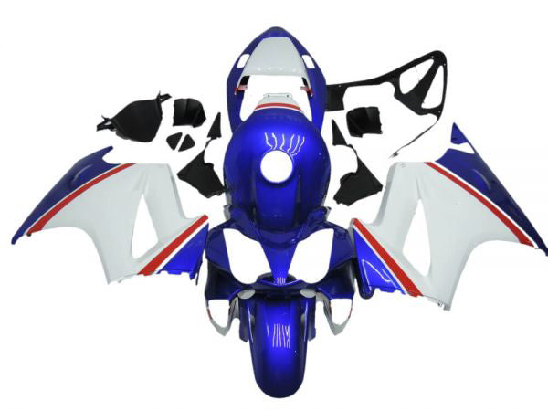 NT Injection Mold Plastic Fairing Kit Fit for Honda 2002-2012 VFR800 Blue White U013