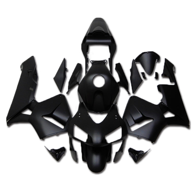 NT Fairing Fit for Honda 2003-2004 CBR600RR V085- Msc Matte Black | ABS Injection
