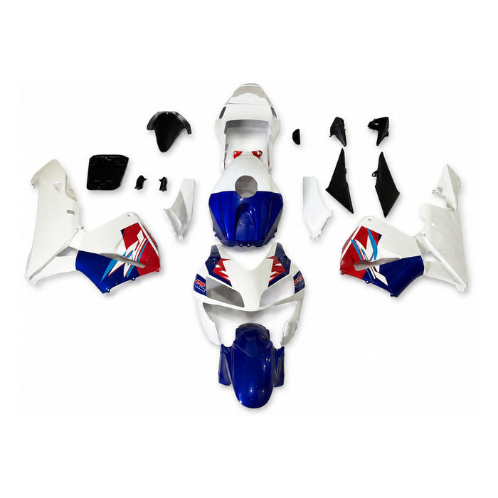 NT Aftermarket Injection ABS Plastic Fairing Fit for CBR600RR 2003-2004 White Blue Red N125