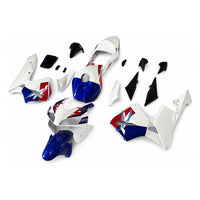 NT Aftermarket Injection ABS Plastic Fairing Fit for CBR600RR 2003-2004 White Blue Red N125