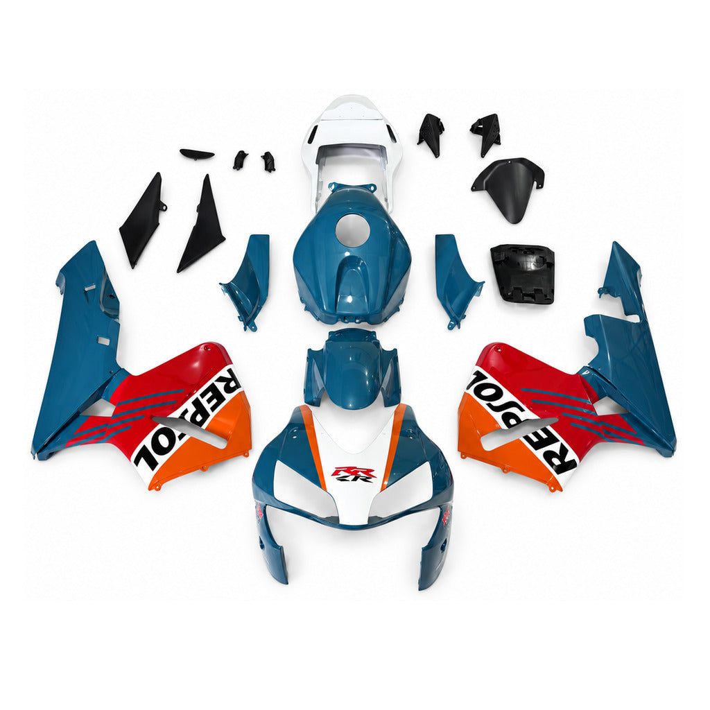 NT Fairing Fit for Honda 2003-2004 CBR600RR N136- Blue Red | ABS Injection - 1