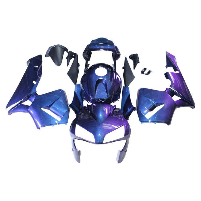 NT Aftermarket Injection ABS Plastic Fairing Fit for CBR600RR 2003-2004 Blue Purple Chameleon N100