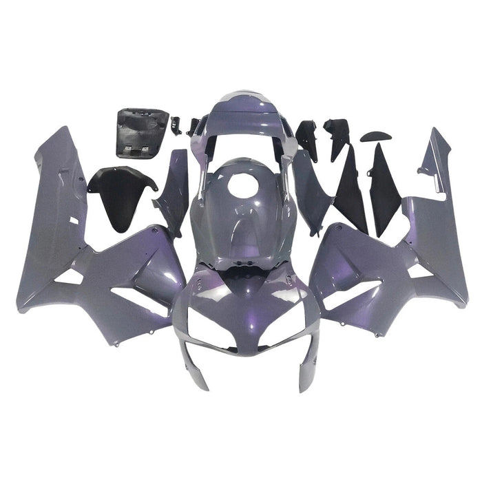 NT Aftermarket Injection ABS Plastic Fairing Fit for CBR600RR 2003-2004 Gray Purple Chameleon N140