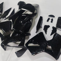 NT Aftermarket Injection ABS Plastic Fairing Kit Fit for CBR600RR 2003 2004 Forged Carbon Fiber Look S02