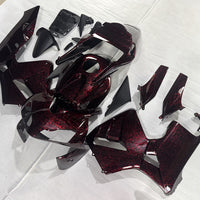 US STOCK NT Aftermarket Injection ABS Plastic Fairing Kit Fit for CBR600RR 2003 2004 Red Forged Carbon Fiber Look S05 Available in CA