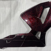 US STOCK NT Aftermarket Injection ABS Plastic Fairing Kit Fit for CBR600RR 2003 2004 Red Forged Carbon Fiber Look S05 Available in CA