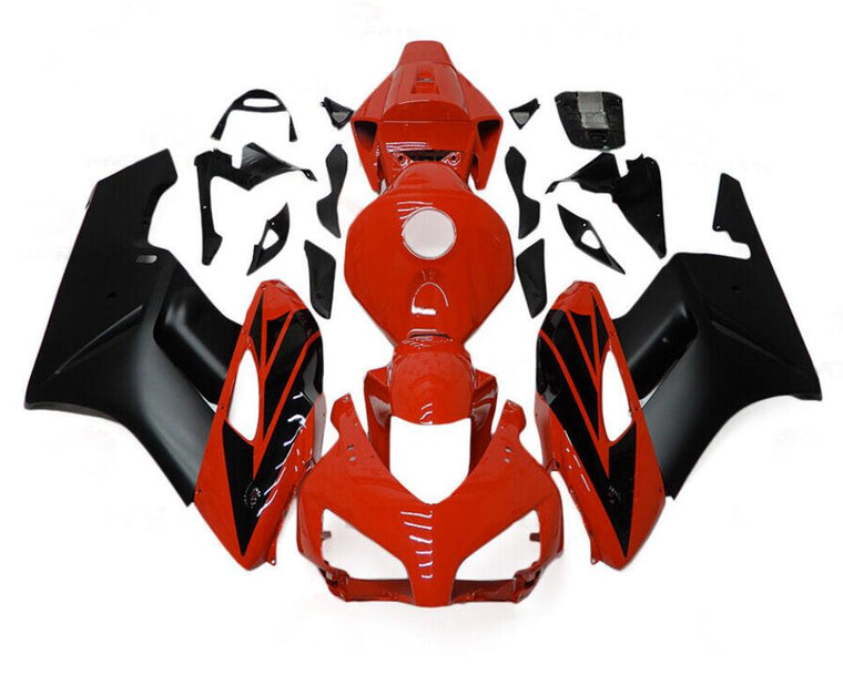 NT Fairing Fit for Honda 2004-2005 CBR1000RR N128- Red Black | ABS Injection, US Stock