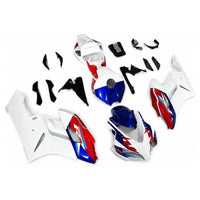 US STOCK NT Injection Mold Fairing White Blue Red Fit for ABS Honda CBR1000RR 2004-2005 N0171 Available in CA