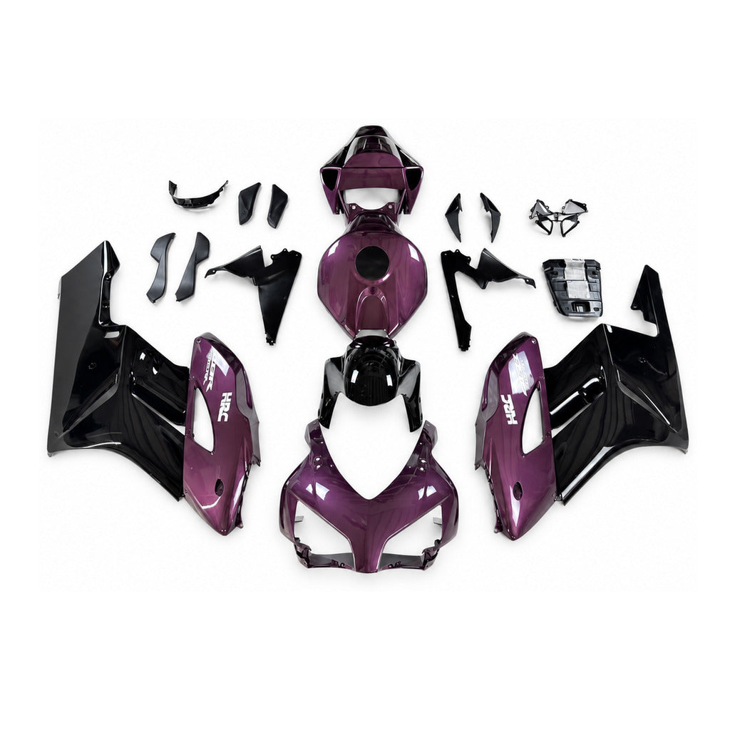 NT Fairing Fit for Honda 2004-2005 CBR1000RR N181- Burgundy Purple Black | ABS Injection - 1