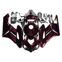 US STOCK NT Injection Plastic Fairing Fit for Honda2004-2005 CBR1000RR Red Forged Carbon Fiber Look S05 Available in CA