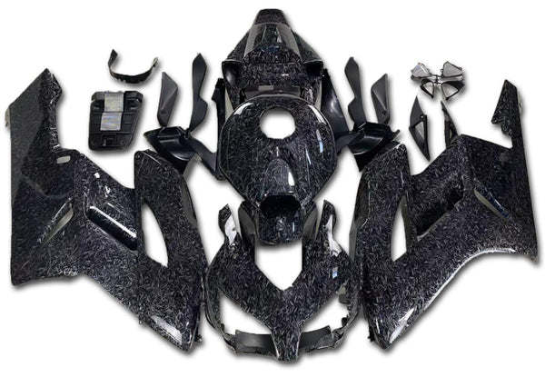 US STOCK NT Injection Plastic Fairing Fit for Honda2004-2005 CBR1000RR Forged Carbon Fiber Look S02 Available in CA