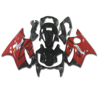 US STOCK NT Aftermarket Injection ABS Plastic Fairing Fit for CBR600 F4i 2004-2007 Red Black U003 Available in CA
