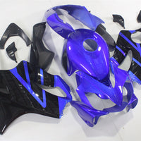 US STOCK NT Aftermarket Injection ABS Plastic Fairing Fit for CBR600 F4i 2004-2007 Blue Black U016 Available in CA