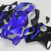 US STOCK NT Aftermarket Injection ABS Plastic Fairing Fit for CBR600 F4i 2004-2007 Blue Black U016 Available in CA