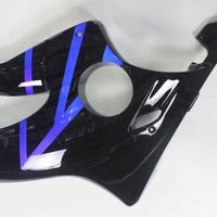 US STOCK NT Aftermarket Injection ABS Plastic Fairing Fit for CBR600 F4i 2004-2007 Blue Black U016 Available in CA