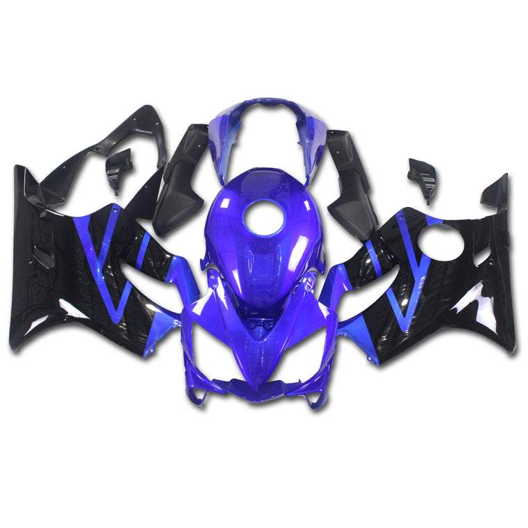 NT Fairing Fit for Honda 2004-2007 CBR600 F4i U016- Blue Black | ABS Injection, US Stock