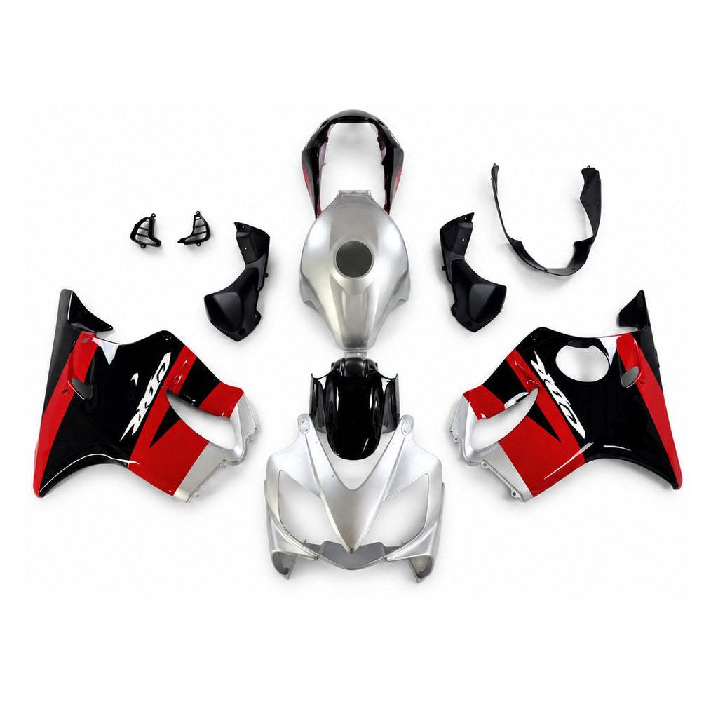 NT Fairing Fit for Honda 2004-2007 CBR600 F4i N037- Red White Black | ABS Injection - 1