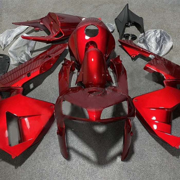 NT Aftermarket Injection ABS Plastic Fairing Kit Fit for CBR600RR 2005 2006 Candy Red N136