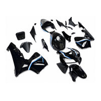 NT Aftermarket Injection ABS Plastic Fairing Fit for CBR600RR 2005-2006 Black Blue N149