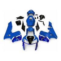 NT Aftermarket Injection ABS Plastic Fairing Fit for CBR600RR 2005-2006 Blue Black N155
