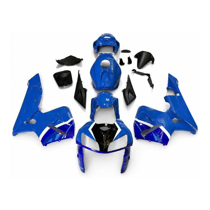NT Aftermarket Injection ABS Plastic Fairing Fit for CBR600RR 2005-2006 Blue Black N155