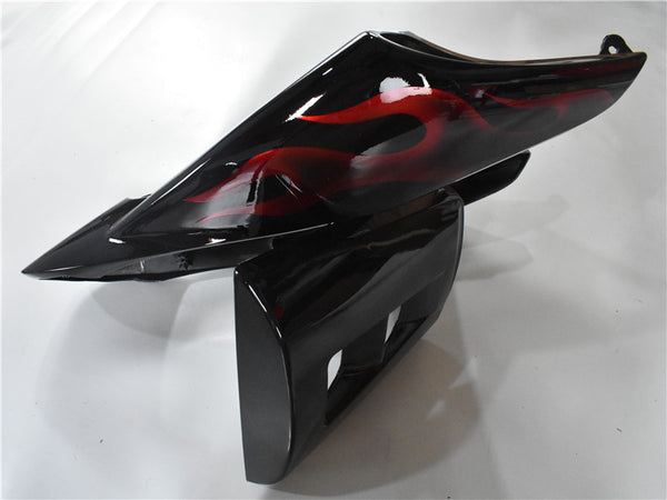 US STOCK NT Injection Red Flames ABS Kit Fairing Fit for Honda 2006-2007 CBR1000RR N020 Available in TX