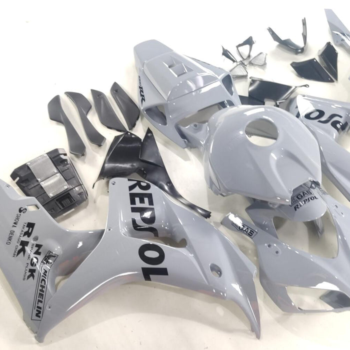 US STOCK NT Aftermarket Injection ABS Plastic Fairing Fit for CBR1000RR 2006-2007 Gray N143 Available in CA