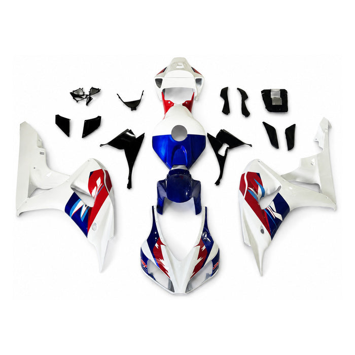 NT Aftermarket Injection ABS Plastic Fairing Fit for CBR1000RR 2006-2007 White Blue Red N156