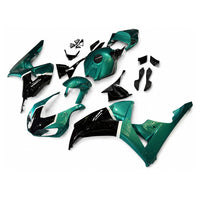 NT Aftermarket Injection ABS Plastic Fairing Fit for CBR1000RR 2006-2007 Green Black N157