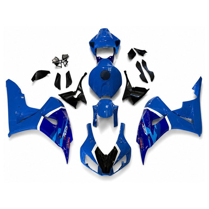 NT Aftermarket Injection ABS Plastic Fairing Fit for CBR1000RR 2006-2007 Blue Black N158