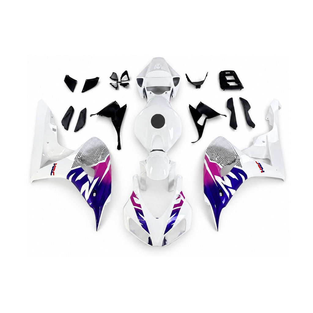 NT Fairing Fit for Honda 2006-2007 CBR1000RR N167- Purple Blue White | ABS Injection - 1