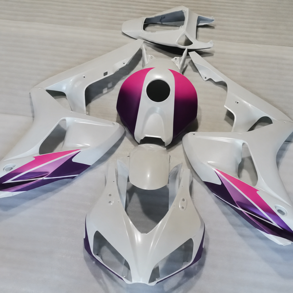 NT Aftermarket Injection ABS Plastic Fairing Fit for CBR1000RR 2006-2007 White Pink Purple N8993