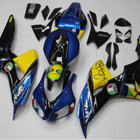 US STOCK NT Aftermarket Injection ABS Plastic Fairing Fit for CBR1000RR 2006-2007 Shark N129 Available in CA