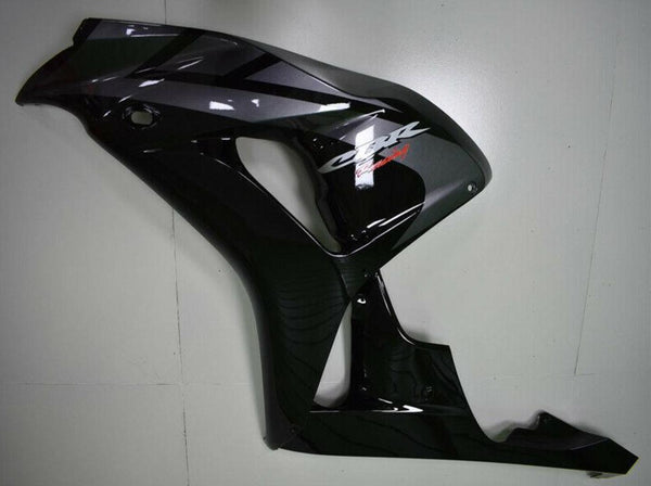 Aftermarket ABS Plastic Left Side Fairings and Right Side Lower Fairing Fit for 2006-2007 CBR1000RR Black and Gray