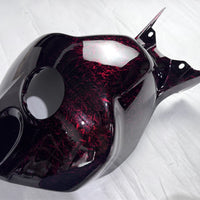 NT Injection Plastic Fairing Fit for Honda 2006-2007 CBR1000RR Red Forged Carbon Fiber Look S05