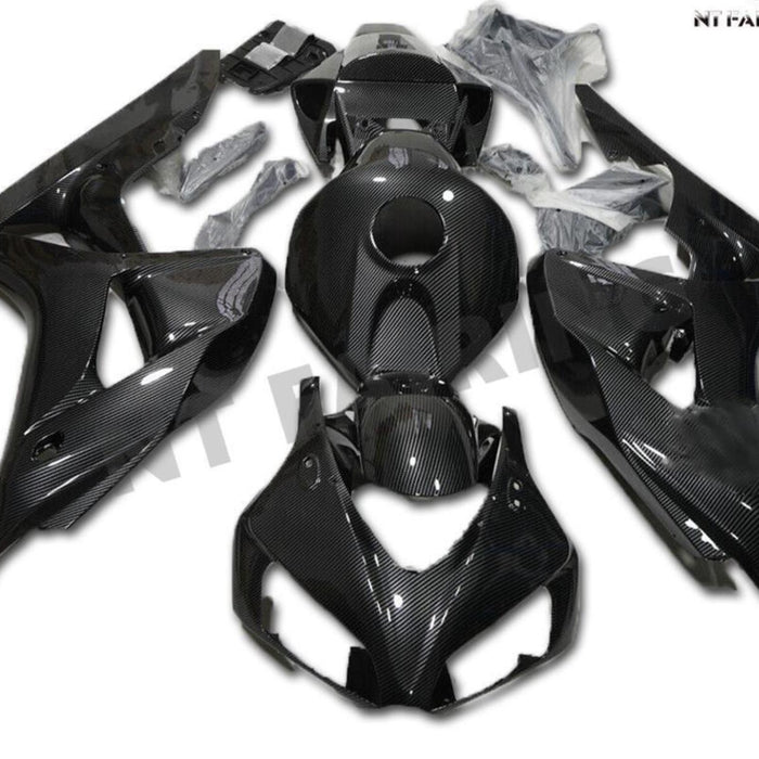 NT Injection Plastic Fairing Fit for Honda 2006-2007 CBR1000RR Carbon Fiber Look S01