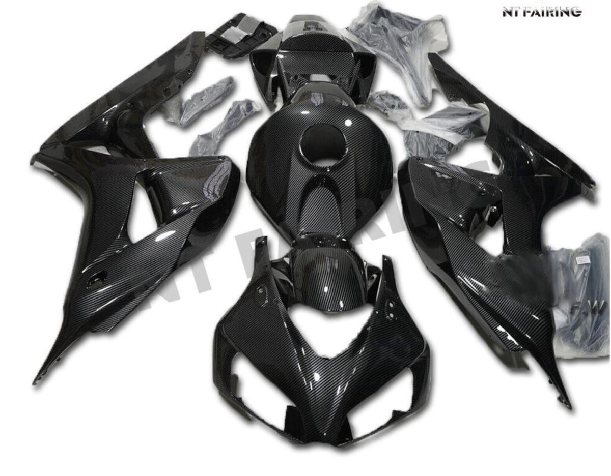NT Fairing Fit for Honda 2006-2007 CBR1000RR S01- Carbon Fiber Look | ABS Injection, US Stock