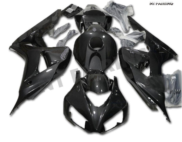 NT Injection Plastic Fairing Fit for Honda 2006-2007 CBR1000RR Carbon Fiber Look S01