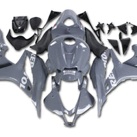 NT Aftermarket Injection ABS Plastic Fairing Fit for CBR600RR 2007-2008 Nardo Gray White N110