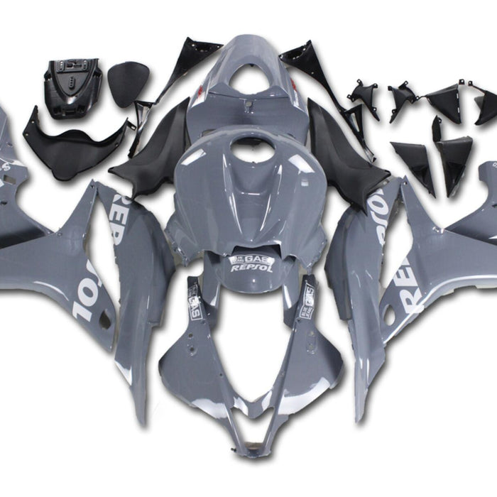 NT Aftermarket Injection ABS Plastic Fairing Fit for CBR600RR 2007-2008 Nardo Gray White N110
