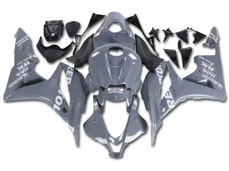 NT Fairing Fit for Honda 2007-2008 CBR600RR N110- Nardo Gray White | ABS Injection, US Stock